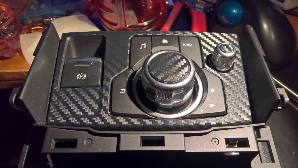 OEM NEW GENUINE 2014-2015 Mazda 3 Center Console Control Switch W/ Retainer Clip